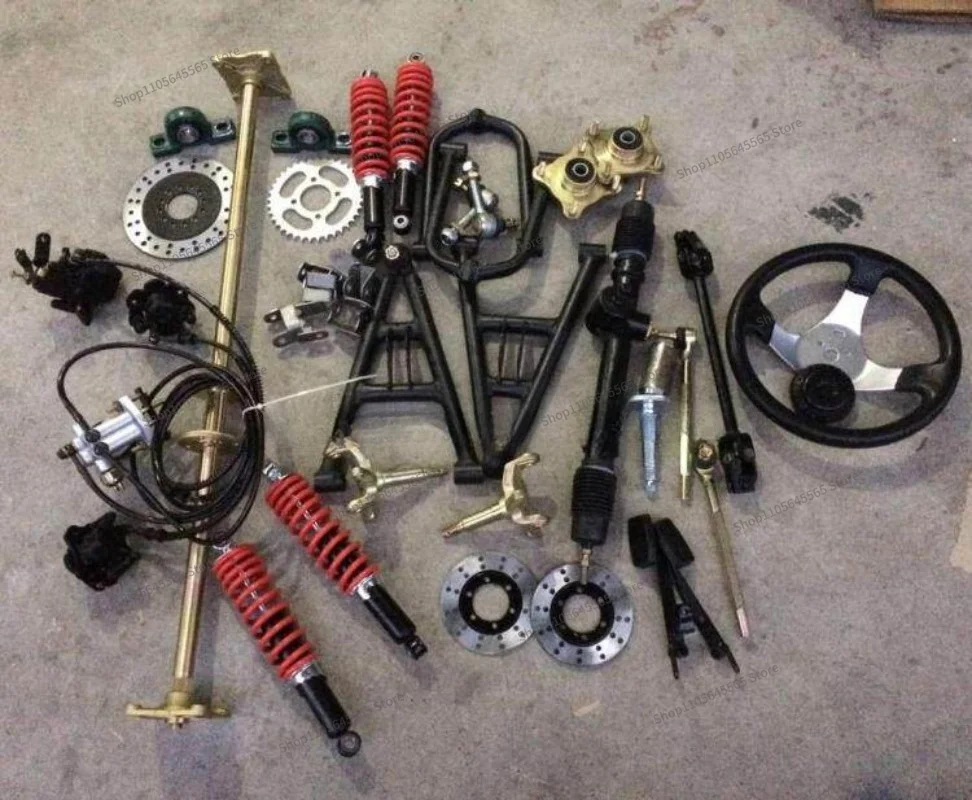 Suitable for four-wheel beach bike modification accessories, suspension with one to three disc brakes, rear axle rocker arm