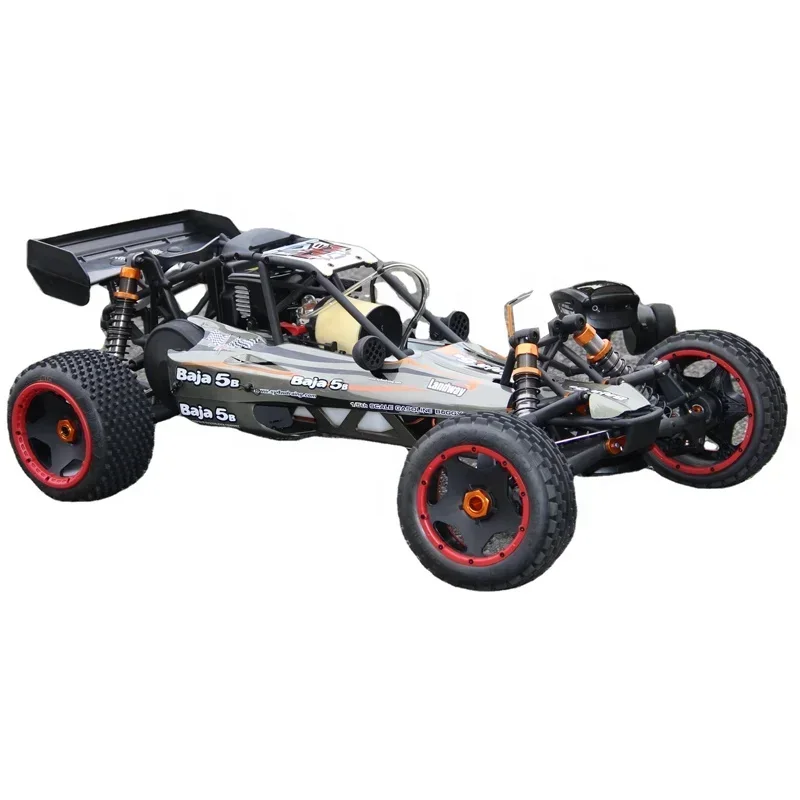 Motore 2WD Buggy 30CC alimentato a gas 2.4G 1/5 RC all'ingrosso con scatola ingranaggi in metallo Saiya rc car baja 5b in vendita