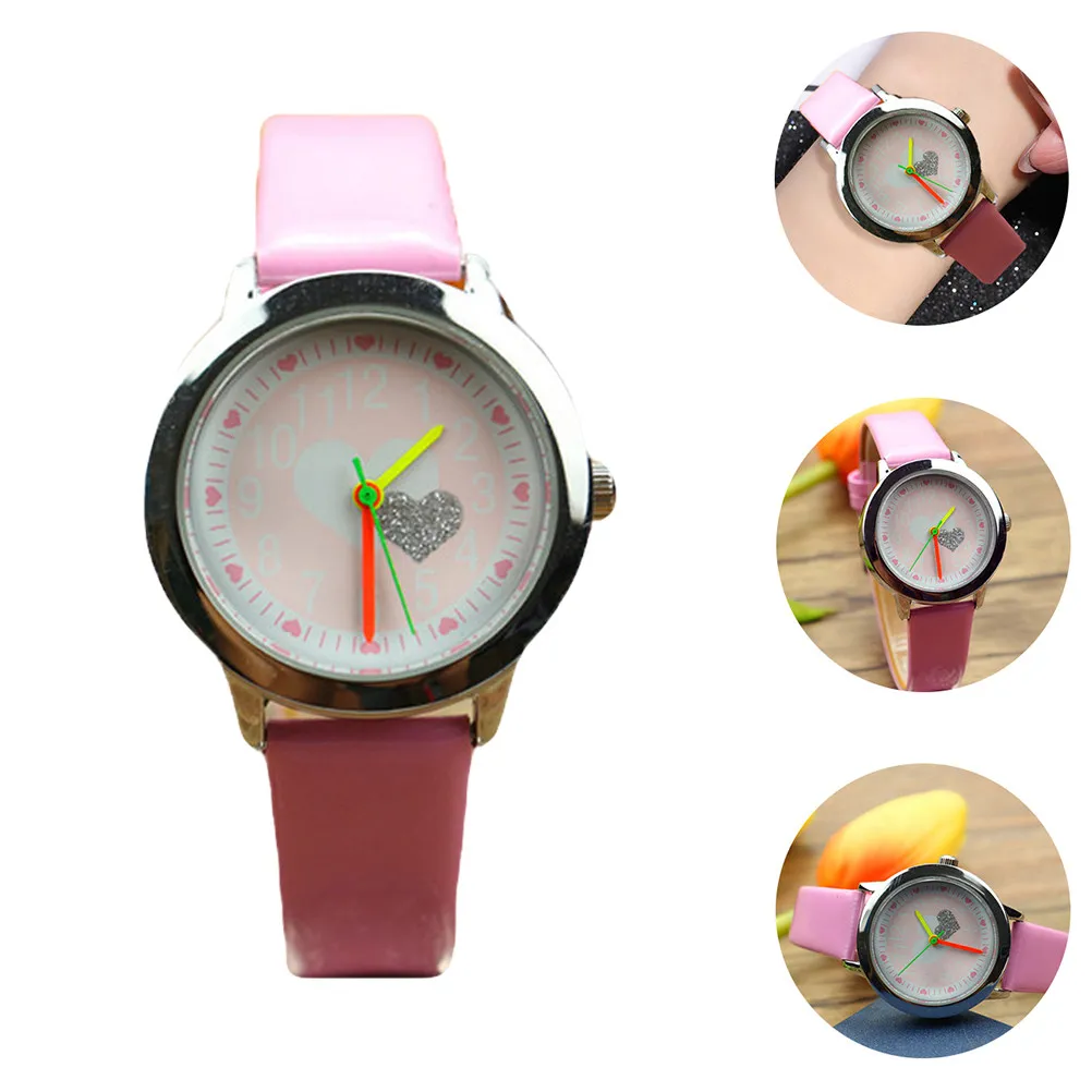Fine Workmanship Wristwatch Cartoon Design Stand Out from Crowd Great Decoration for Accurate Timing