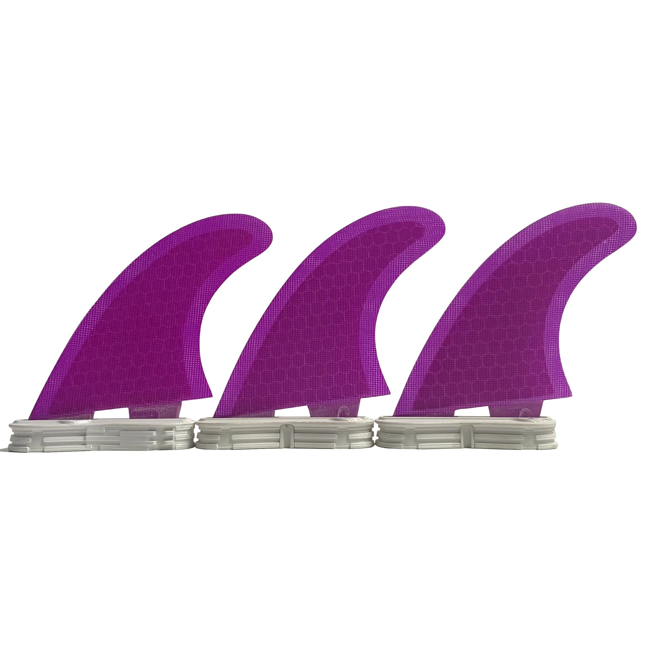 RISECE FCS 2 Quilhas Twin Tab II Surfboard Fins Glass Fiber Surf Fin Honeycomb Dual Tabs 2 Thruster Set G5 Tri Fin 3pcs