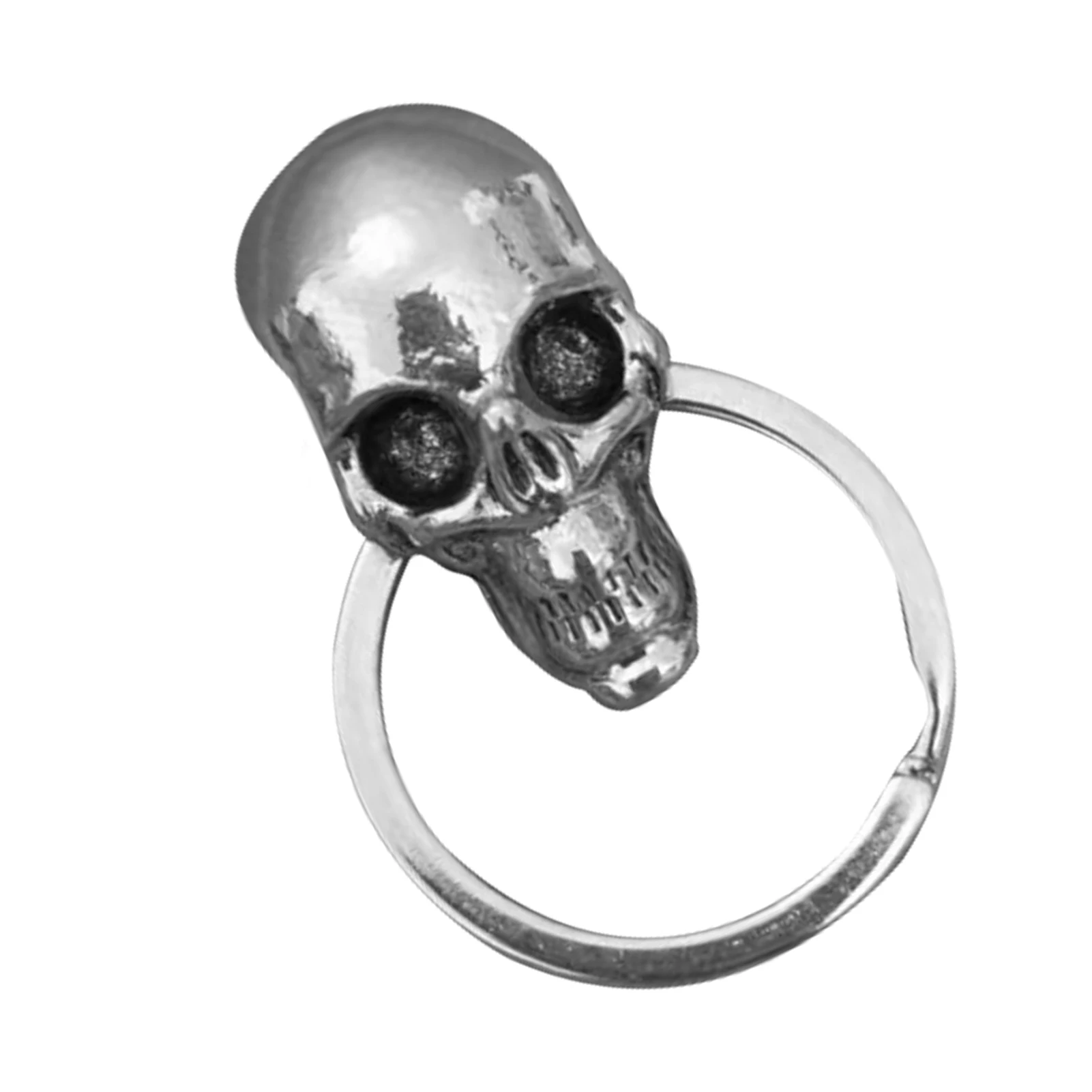 1 Uds. Cubierta de llave de calavera de demonio de Metal Retro cubierta de llave de latón cubierta de llave modificada Universal para motocicleta para la mayoría de llaves o regalo de Halloween