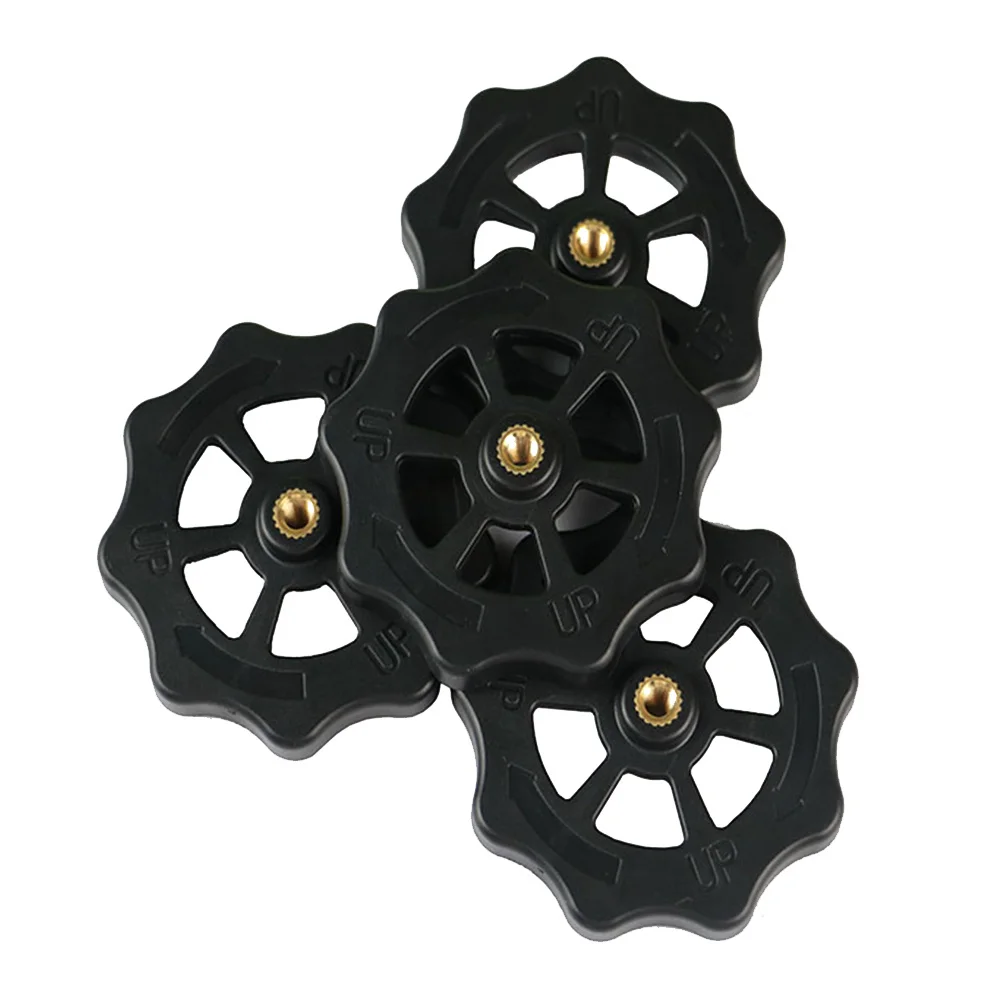 

4Pcs Rotary Knob Nut 3D Printer Screw Nut Black Professional Leveling Replacement for Hot Bed Accessories