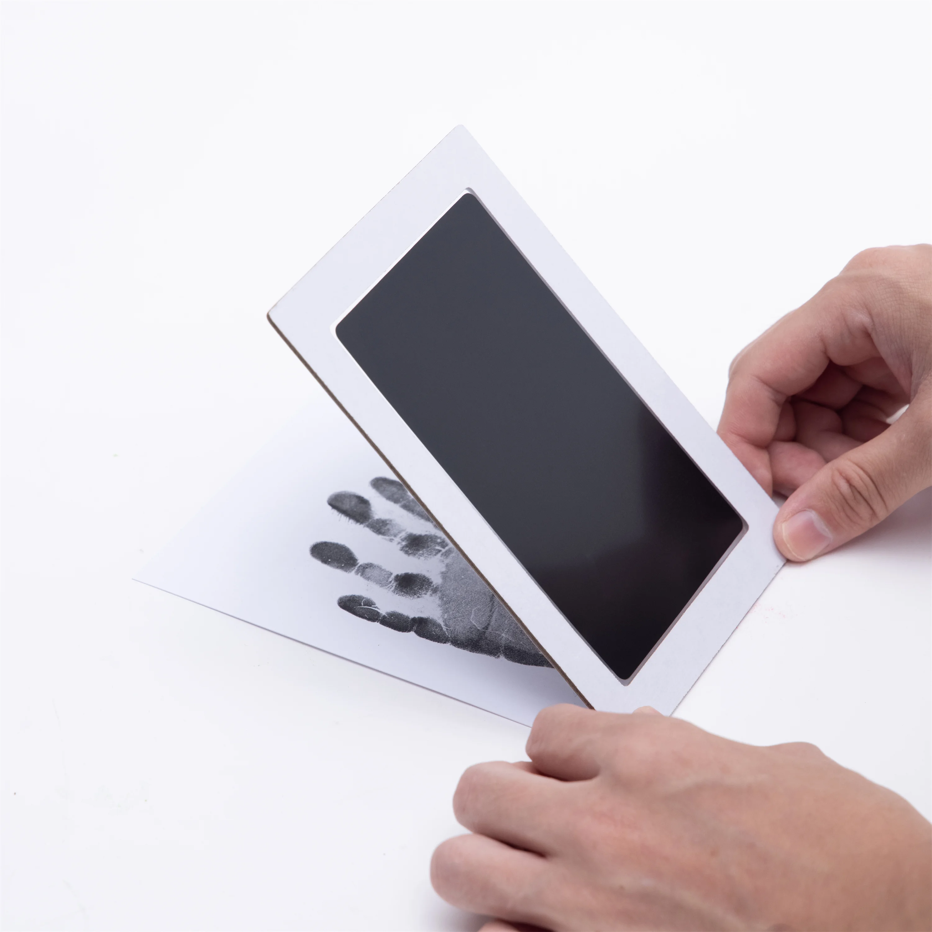 وسادة بصمة اليد وبصمة القدم غير سامة، كبيرة جدًا، للحيوانات الأليفة، الكلب، القط، غير سامة، خالية من الفوضى، حبر، DIY، مجموعة حبر، قطعة واحدة