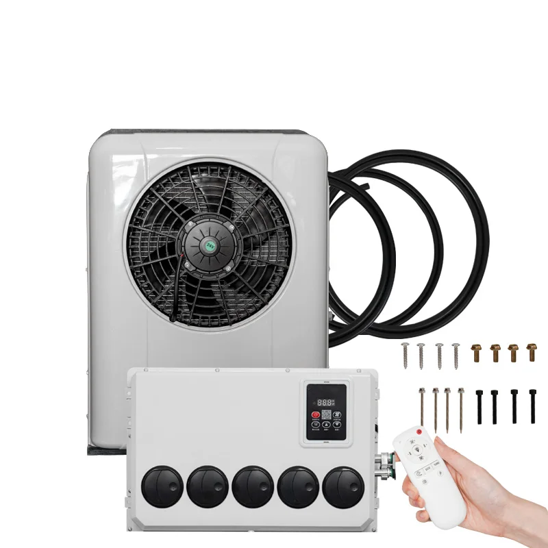 Auto Air Condition 12V 24V Electric Truck Air Conditioner For Car