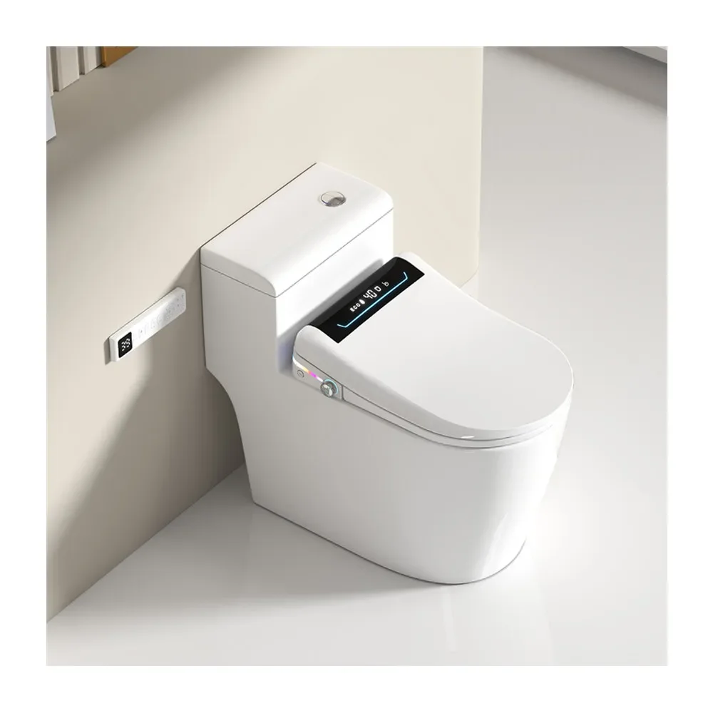 2025 New Design Electronic Heated Automatic Intelligent Smart U V Shape Bidet Toilet Seat With Automatic Cover Opening Function