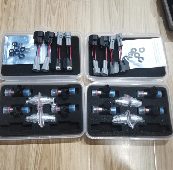 Autoparts Fuel Injector With 850CC 1000CC 1300CC 1500CC LS1 LS2 LS3 Injectors for Racing Car Nozzle ASNU Testing