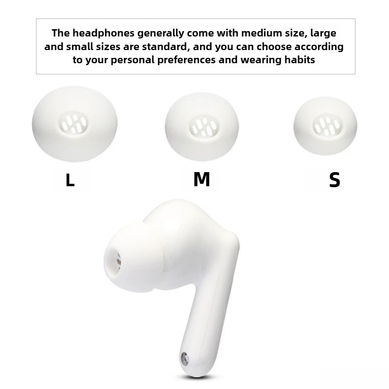 OPPO Enco Air4 Pro TWS용 교체용 실리콘 이어팁 - 소프트 노이즈 차단 이어캡 안전한 착용감