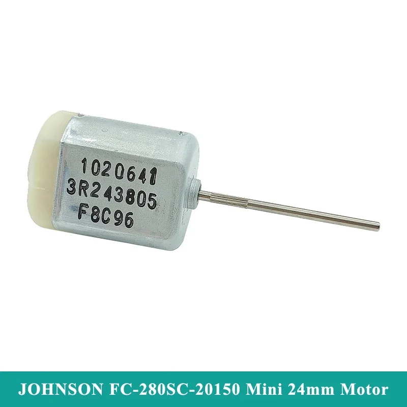 

20Pcs JOHNSON 1020641 FC-280SC-20150 Mini 280 Electric Motor DC 6V-12V 12000RPM 35mm Long Shaft for Car Door Lock Mirror