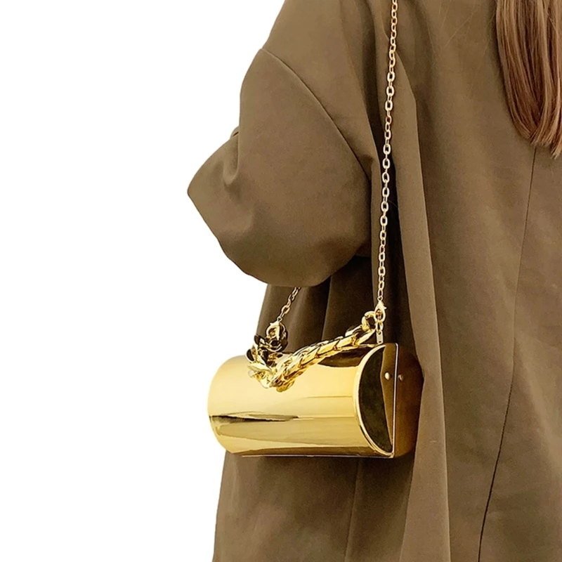 2023 NEW Chain Bag Evening Bag Shoulder Bag Tote Bag for Women Girl Solid Color Handbag Large Capacity Crossbody Bags