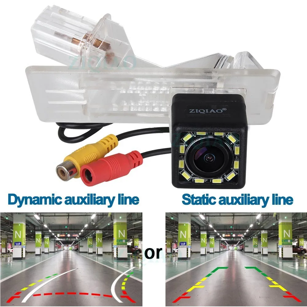 ZIQIAO for Renault Duster Dacia 2009-2019 Fluence 2012-2019 HD Rear View Camera HS134 HS135