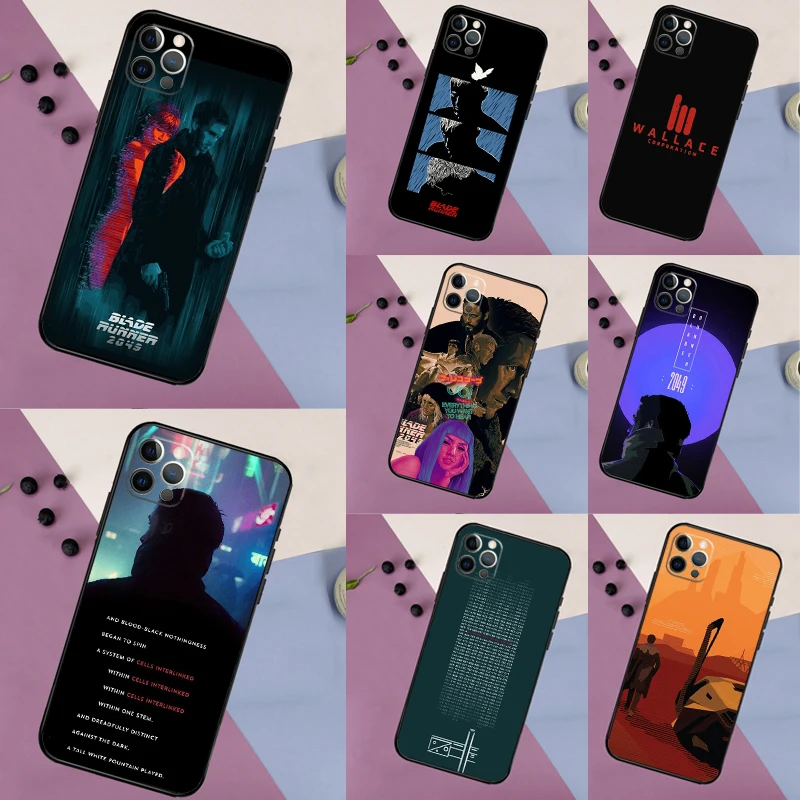 Чехол для телефона Blade Runner 2049 для iPhone 15 13 12 11 14 Pro Max Mini X XR XS Max SE 2022 2020 7 8
