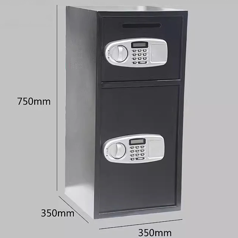 Double layer confidentiality cabinet, electronic password, all steel office documents, safe deposit box, anti-theft