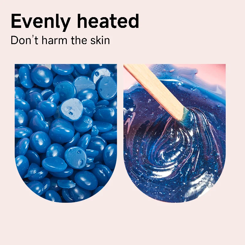 Silicone Depilatory Shaving Wax Heater  Machine for Depilation Professional Home Appliance SPA Paraffin Pot Foldable Wax Heater