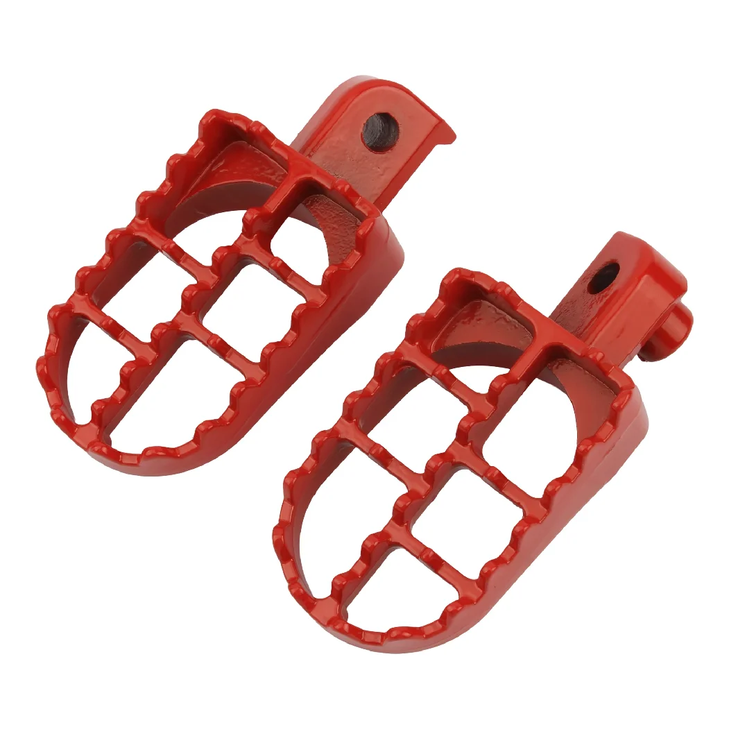 Motorcycle Foot Pegs Rests Footpegs for Yamaha PW50 80 TW200 XR50R CRF50 CRF70 CRF80 CRF100F Motorbike Dirt Pit Bike