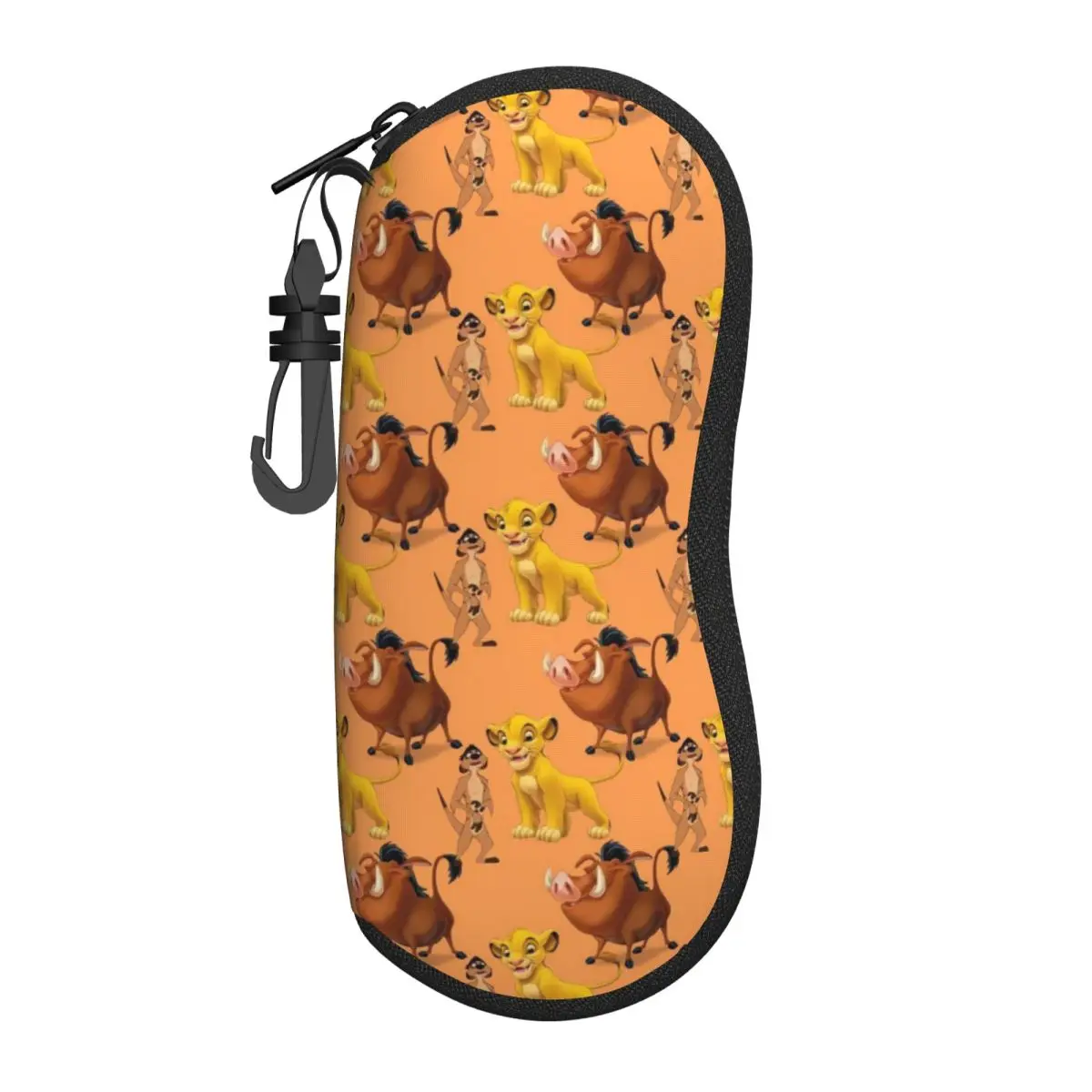 

Custom The Lion King Cartoon Sunglasses Soft Case Neoprene Zipper Shell Eyeglass Case Custom Protective Box For Glasses