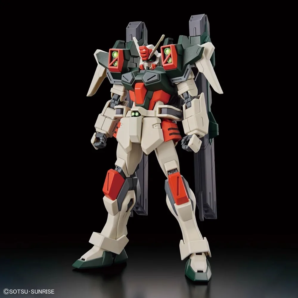 BANDAI Anime HG 1/144 ZGMF-103HD Lightning Buster Gundam New Mobile Report Assembly Plastic Model Kit Action Toy Figures Gift