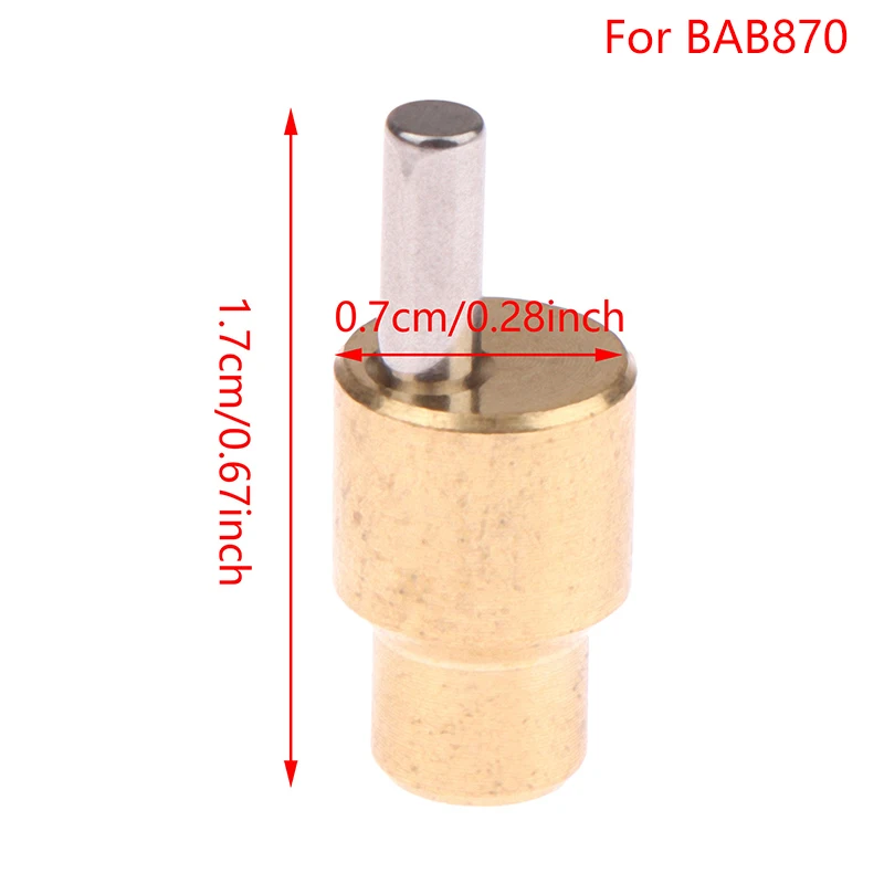 1Pcs For BAB870/BAB787 Copper Head For Eccentric Wheel Shaft Motor Wheel Hair Clipper Shaft Shear Clipper Hole 2.0mm