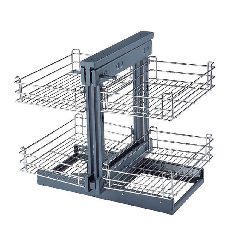 Custom Wire Kitchen Cabinet Pull Out Cabinet Magic Corner Kitchen Universal Corner Grey Basket Universal Magic Corner Basket