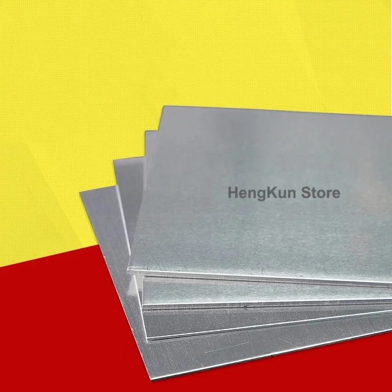 Wire Drawing 304 Stainless Steel Square Sheet Thickness 0.5-4mm Thin Plate Gaskets DIY Cutting Processing Customization