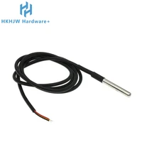 1/10PCS DS18B20 Waterproof Thread Temperature Probe Temperature Sensor Stainless Steel Package 1/2/3/5/10Meter For Arduino 5