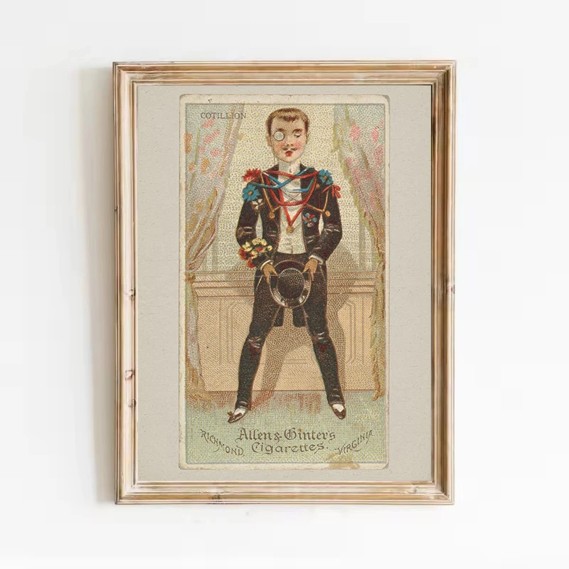 Vintage Victorian Era World Classic Costume Figure History Illustration Poster Canvas Painting Wall Art Pictures Home Decor