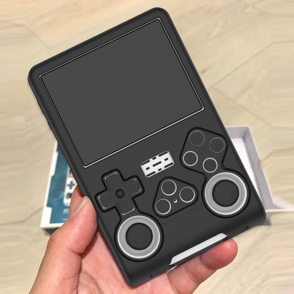 Étui de protection en Silicone pour Console de jeu portable rétro R40S Pro, coque souple Anti-chute, accessoires pour Console de jeu R40S Pro