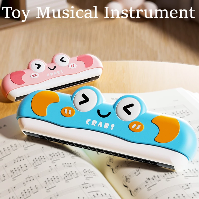 Children Harmonica Musical Instrument Toys Music Teaching Aids Puzzle Early Education Kindergarten Beginners Toys for Kids