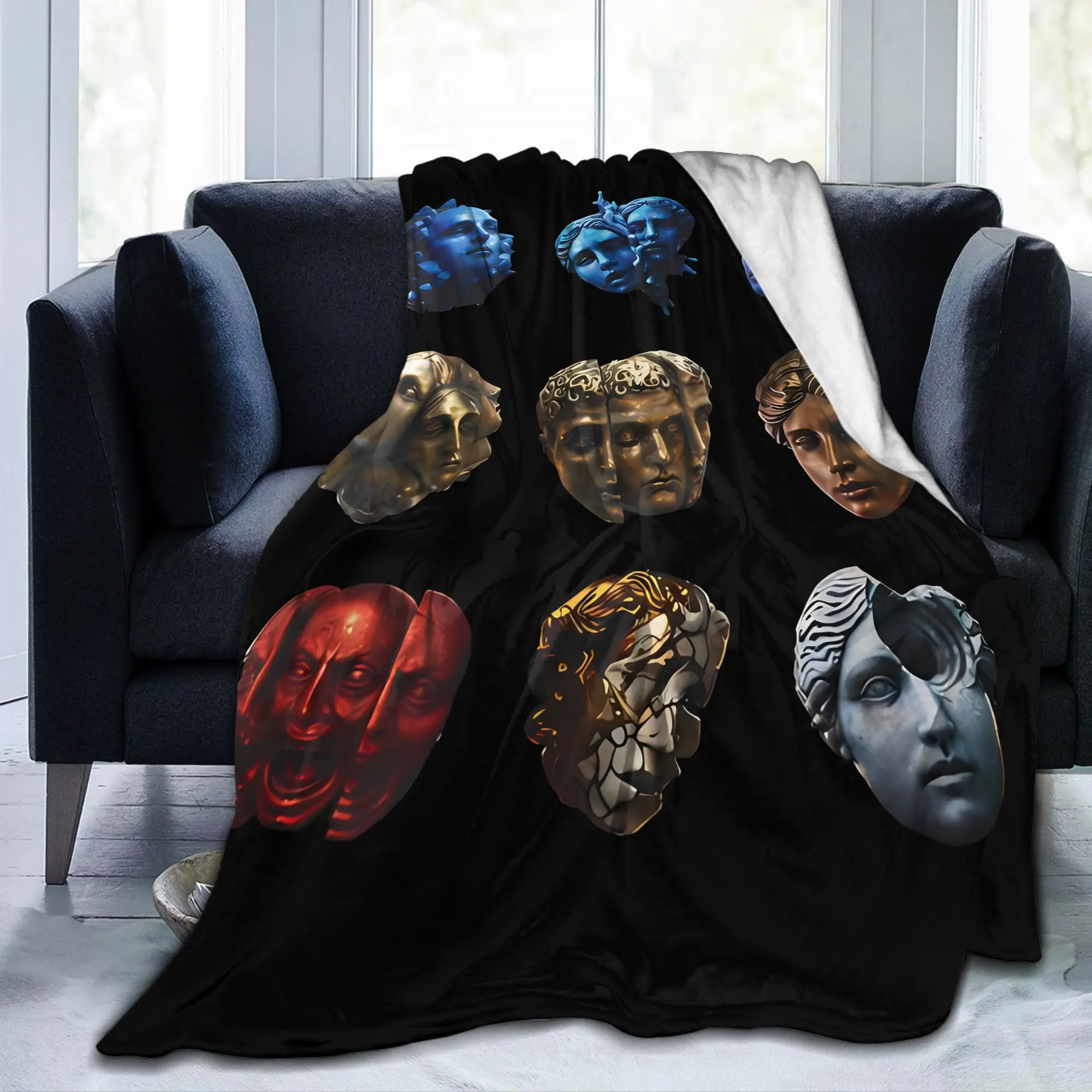 Paths Exile Currencies Meme Blanket Flannel Video Game Super Soft Throw Blanket for Home Couch Car Portable