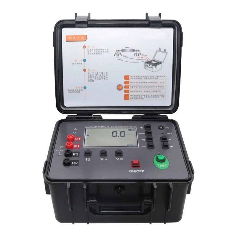 

Potentiometer Digital DC Resistance Tester
