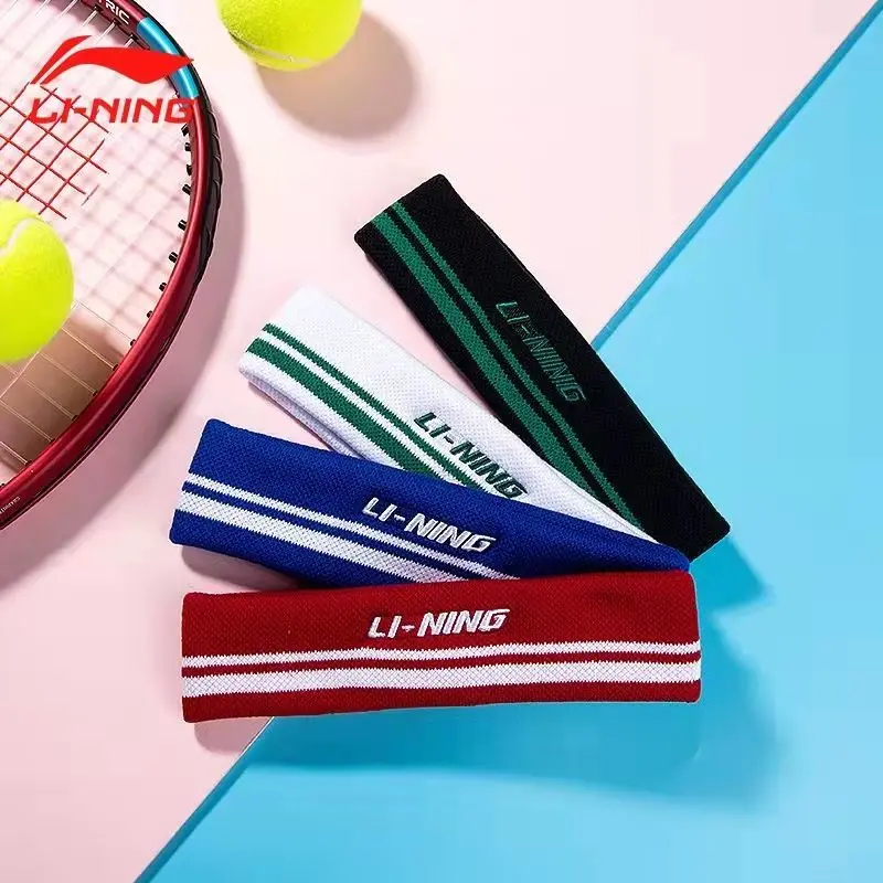 

LINING sports running yoga fitness sweat-absorbing hairband antiperspirant towel men's and women's hairband