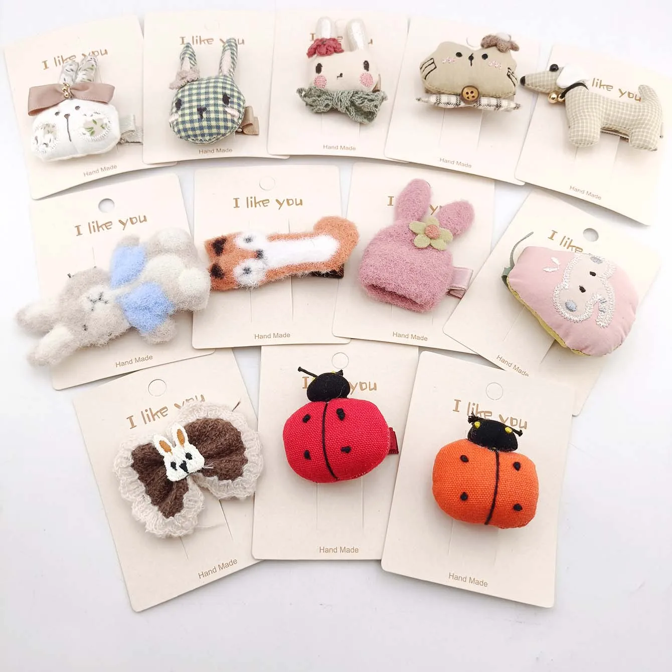 Cartoon-Haarspangen für Mädchen, handgefertigte Haarnadeln, Baby-Seitenklammer, niedliche Haaraccessoires für Neugeborene, Kinder-Haarhalter, Requisiten für Fotoshootings. – Detail 3