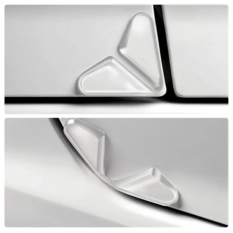 Universal Car Door Corner Anti-collision Covers black/Transparent Protector Anti-Scratch Stickers Door Edge Protection Cover image 2