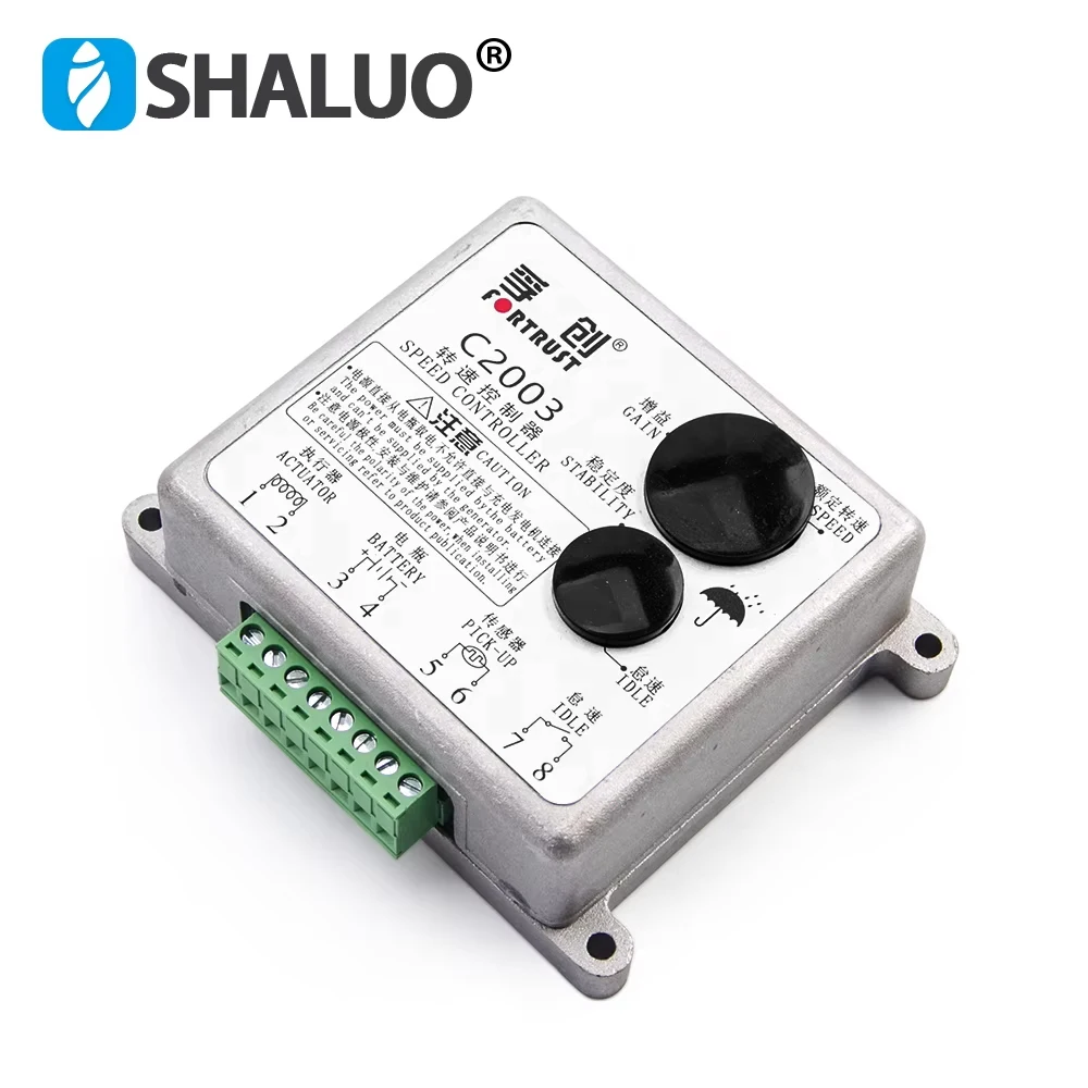 Original Fortrust C2002 C2003 Speed Controller DC motor  Diesel Engine Speed Governor Generator intelligent Control Board
