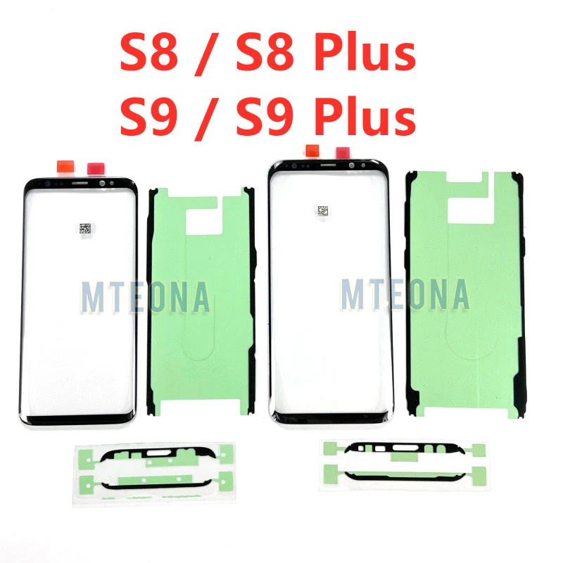 

For Samsung Galaxy S8 G950 S8 Plus G955 S9 G960 S9 Plus G965F/FD S8+ S9+ Front Outer Touch Screen Glass Lens Replacement Parts