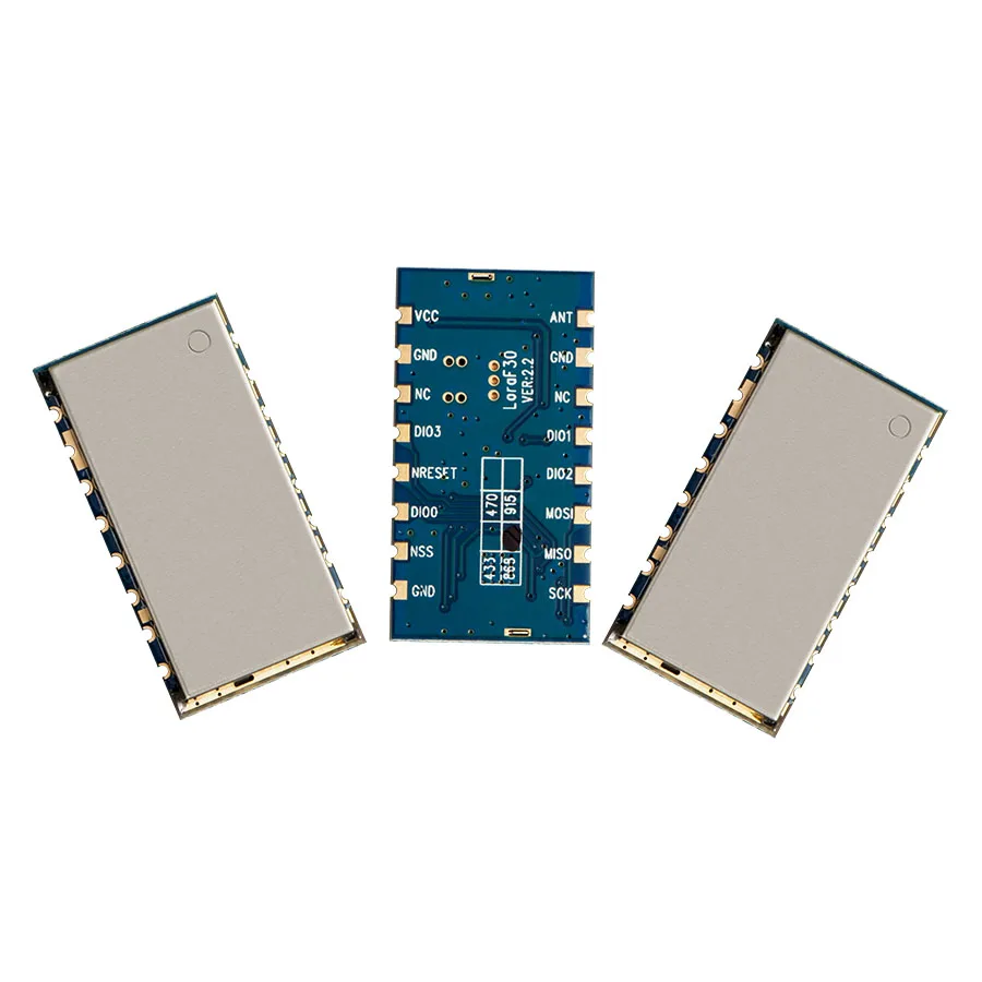 Imagem -06 - Pequeno 6km a 8km 433mhz de Alta Potência 1w Transceptor rf de Longo Alcance 30dbm Sx1278 Módulo Lora Peças Lote Lora1278f30-tamanho