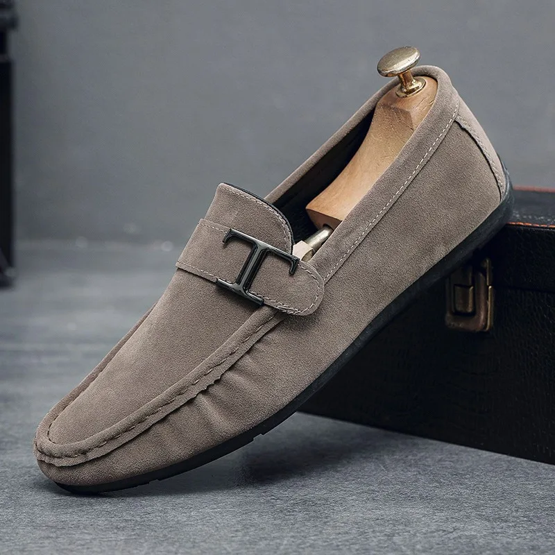 designer shoes casual man shoes suede loafers shoes for man zapatos verano hombre mocassins