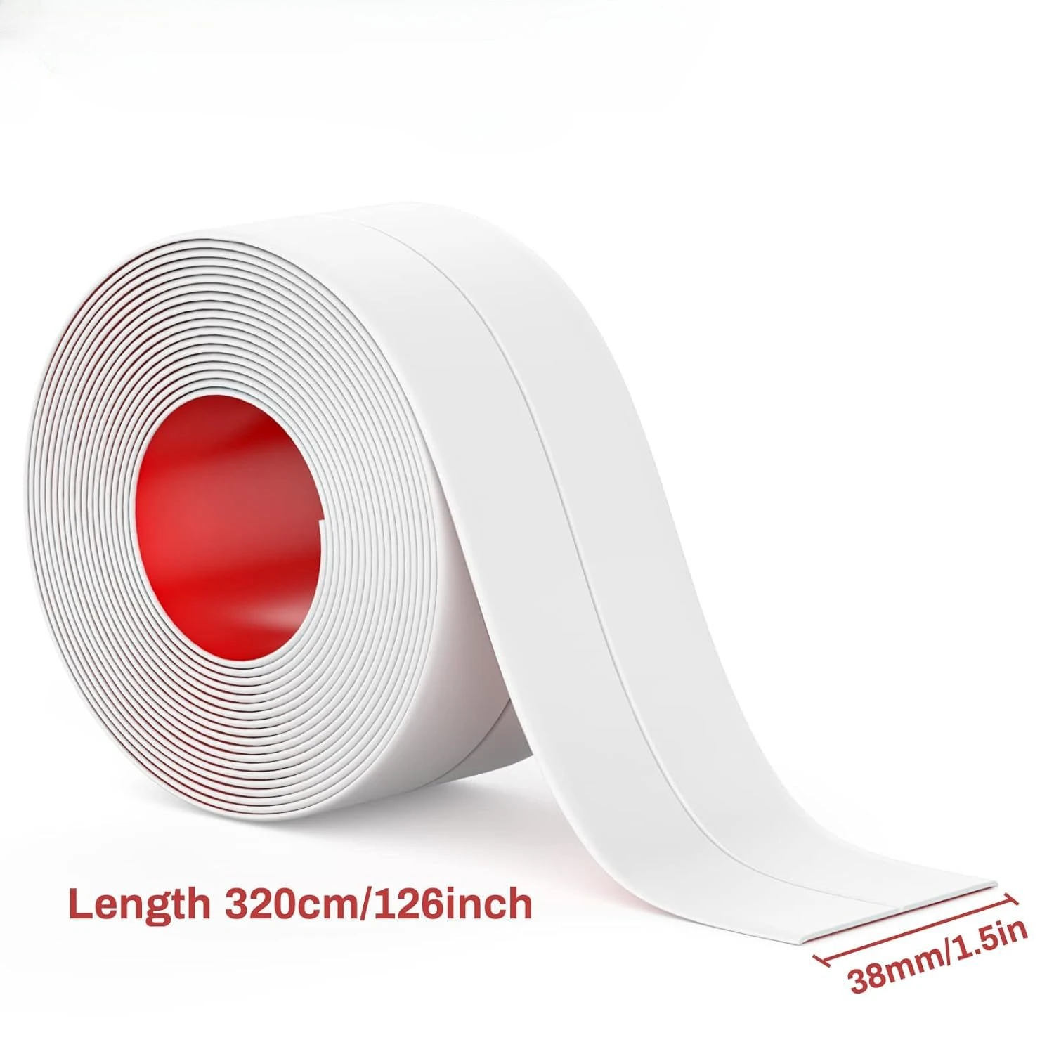 

2PC Countertop seam stickers sink anti-mildew and moisture-proof kitchen oil-proof toilet tapes kitchen pool waterproof stickers