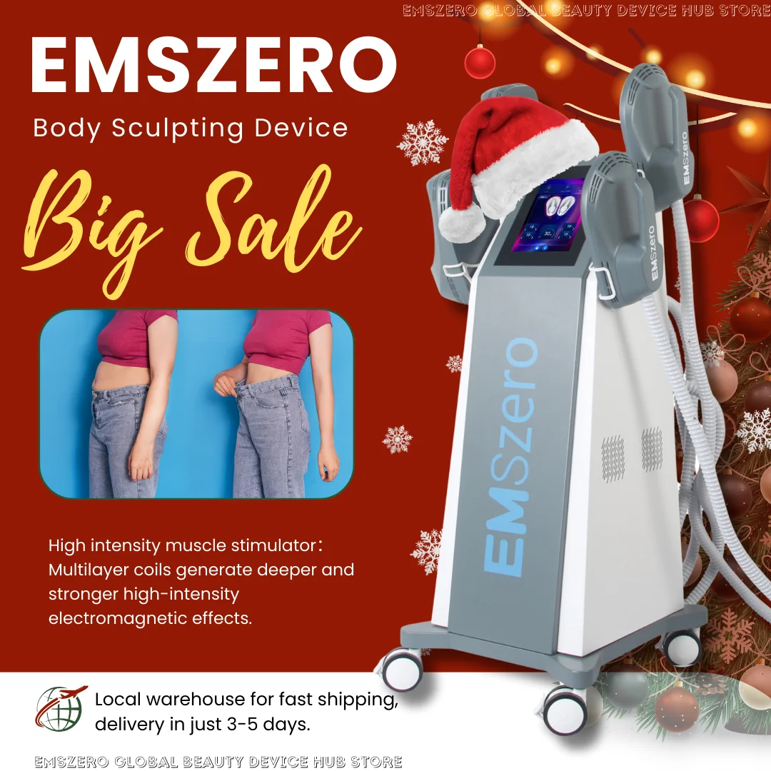 

Professional EMSzero NEO 6500W 200hz RF Machine Hi-EMT Body Sculpting Fat Burning EMS Slimming Machine CE Certification