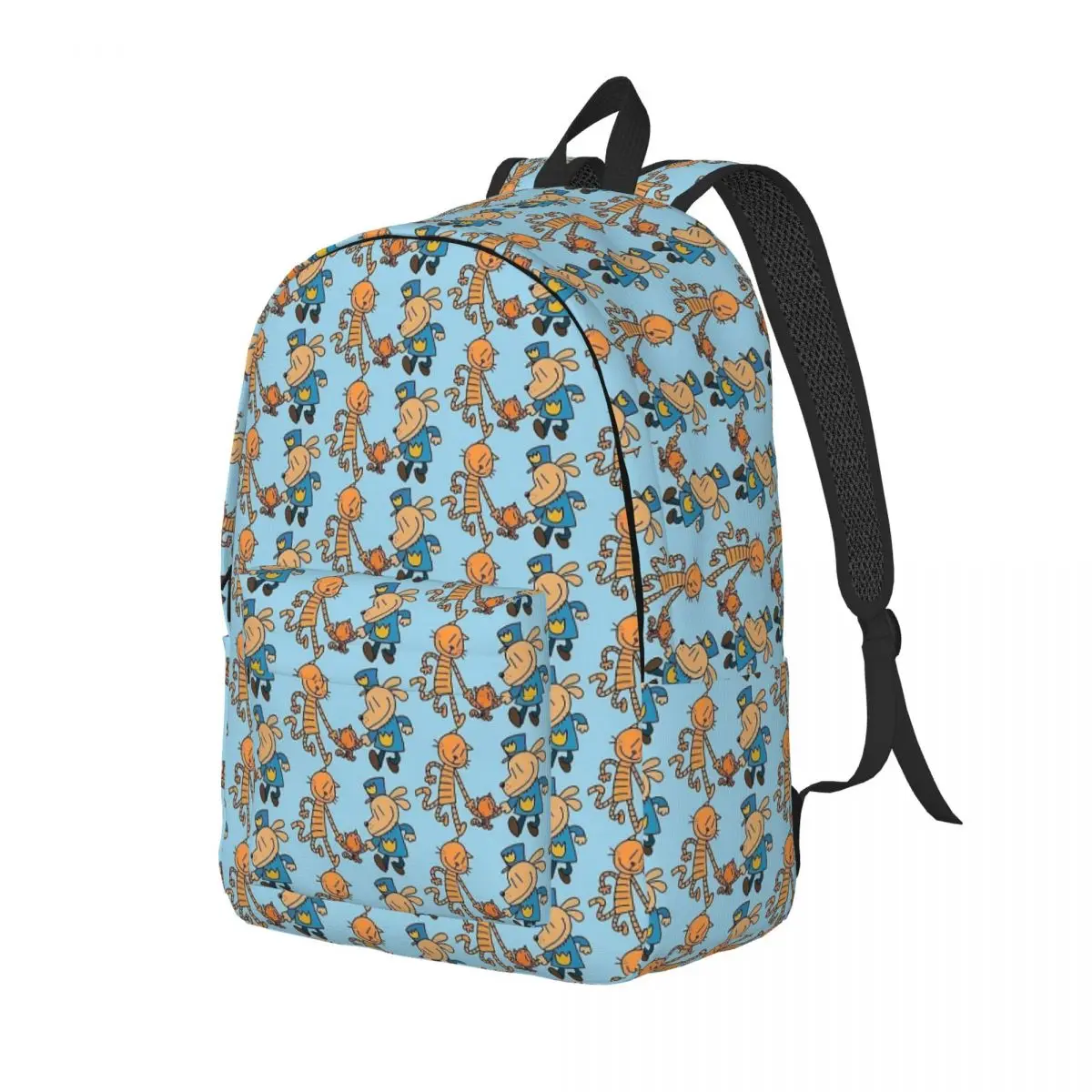 Homem Cão Lil Petey e Mochila Grande Petey Fan Art, Sacos de Livro do Estudante do Ensino Médio, Adolescentes Daypack Gift