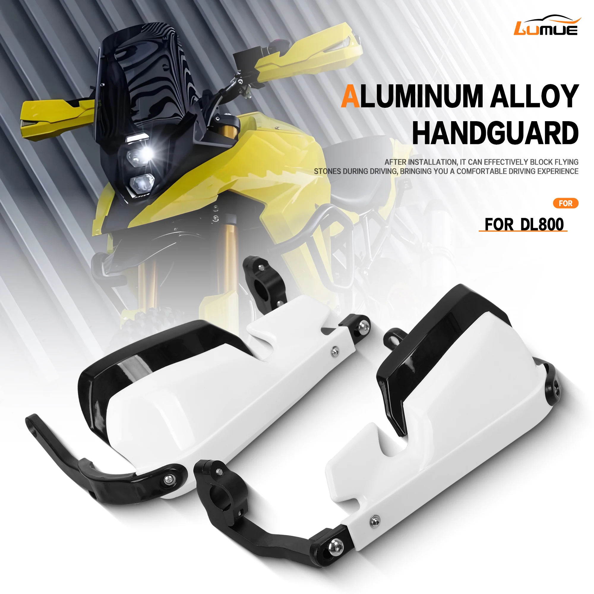 New For Suzuki V-Strom 800 DL800 800DE Aluminum Handlebar Handguard motorcycle Hand Guards Lever Protector Handguard Shield