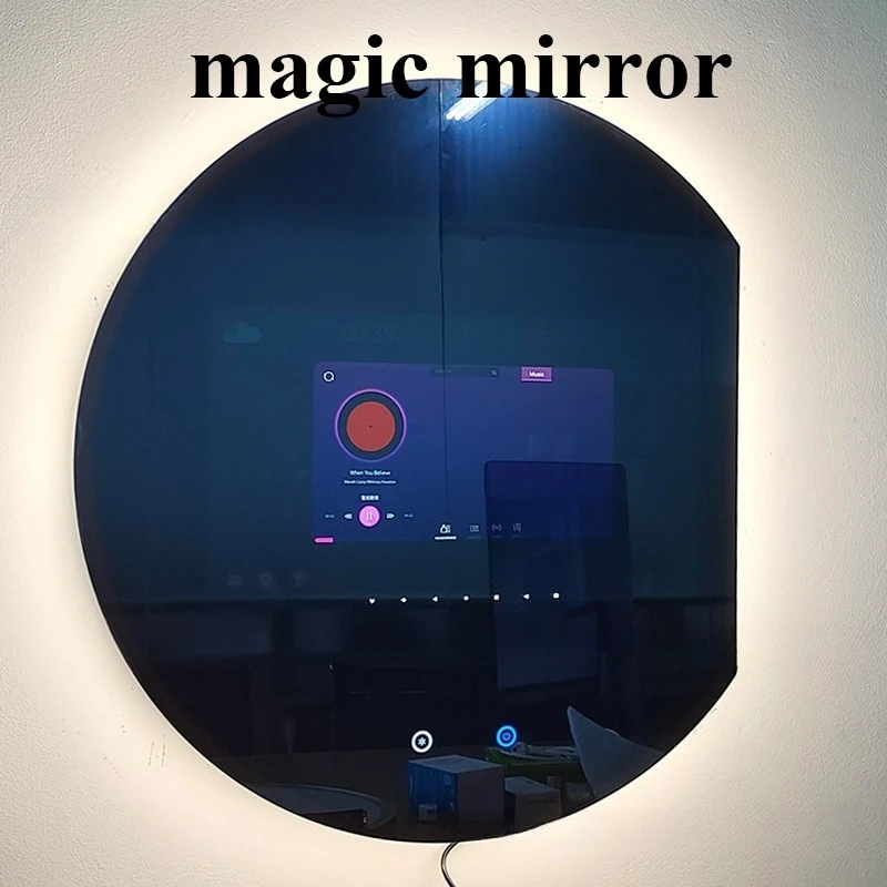 Alien Intelligent Makeup Mirror, Bathroom Mirror, Android Magic Mirror, Waterproof 15.6-inch Screen, High-end Hotel Supermarket