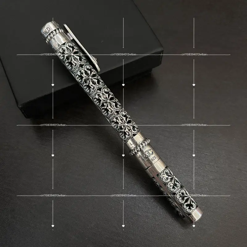 Petal Hollow, Plating, Crafts Signature Pen Neutral, Ballpoint Pen