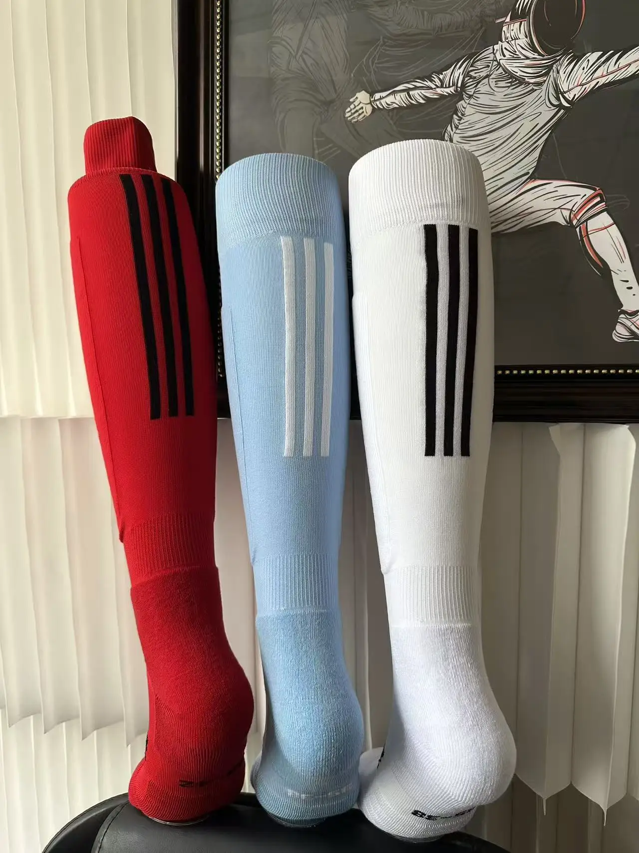 chaussettes-de-lutte-professionnelles-en-soie-glacee-fines-2026-modele-three-sword-bear-respirantes-pour-l'ete-pour-adultes-et-enfants