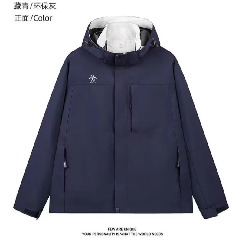 

New spring and autumn men's and women's golf suits, high-quality windproof mountaineering suits, golf jackets, and golf sportswe