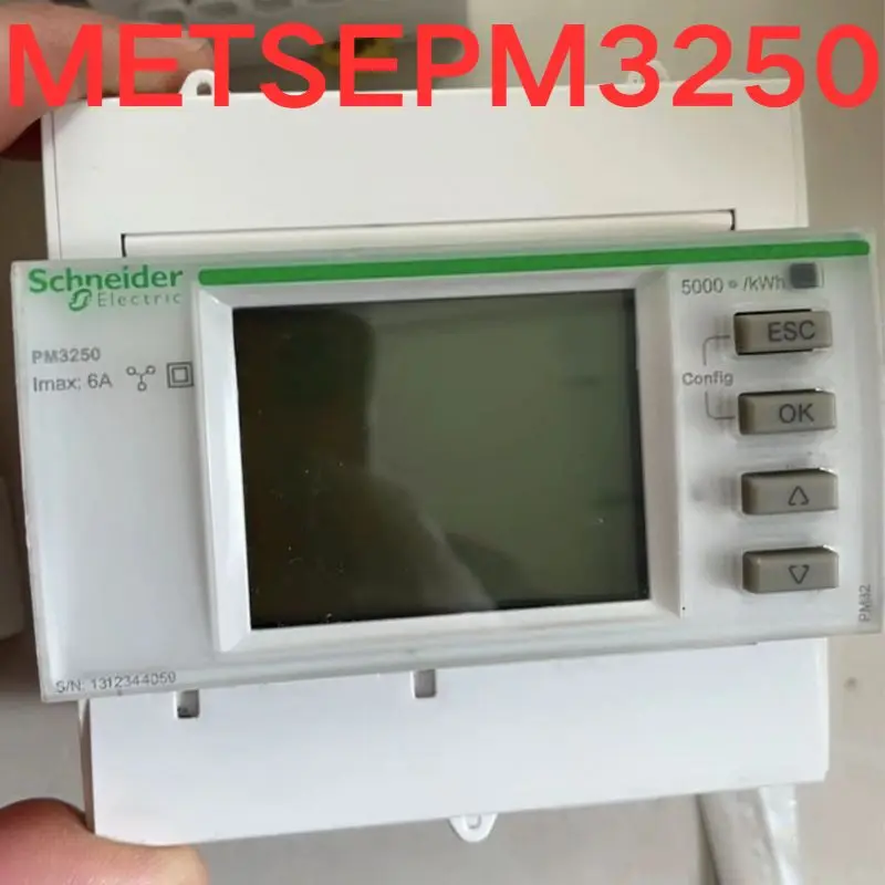 การทดสอบมือสองโอเค METSEPM3250มิเตอร์วัดพลังงานไฟฟ้า