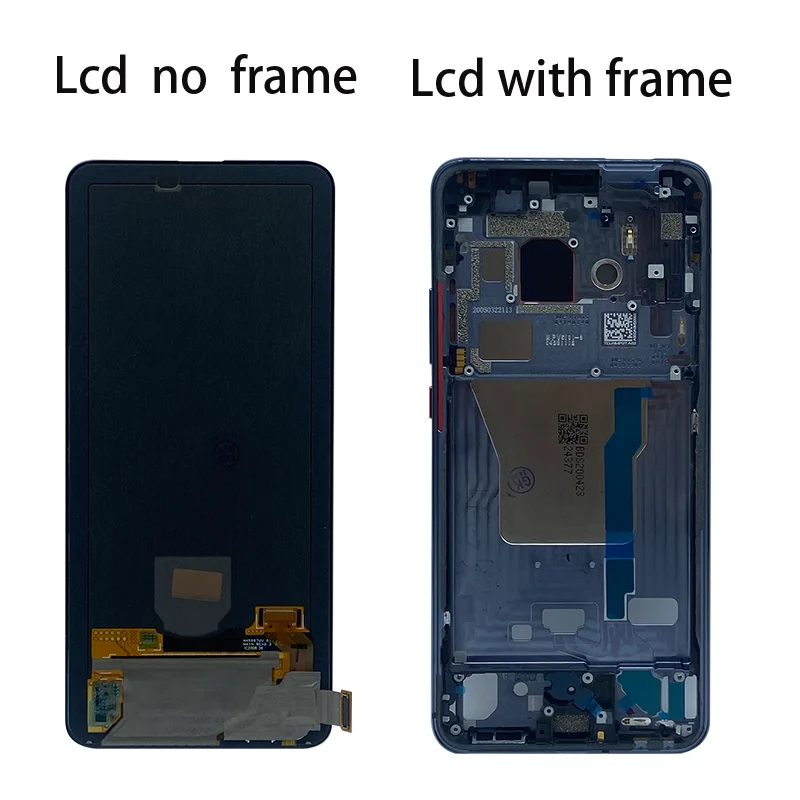 6.67''AMOLED For Xiaomi Redmi K30 Pro / Poco F2 Pro M2004J11G LCD Display Touch Screen Digitizer Assembly Replacement