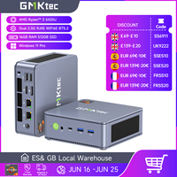 GMKtec G6 Mini PC AMD Ryzen 3 5425U 16GB RAM 512GB SSD Windows 11 Pro Desktop Computer Dual 2.5G RJ45 WiFi6E BT5.2 Mini PC
