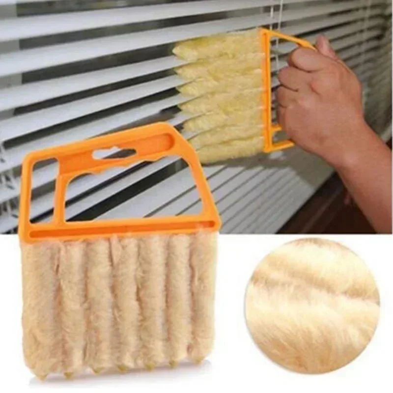 Hot Selling Kitchen and Household Louver Cleaning Brush  Air Conditioner  Car Air Outlet Dust Removal Gap Small Magic Device