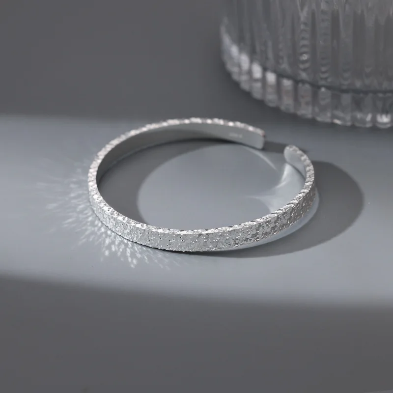 925 Sterling Silver Simple Style Bracelet Personality Charm Woman Bracelet Birthday Party Gift for Friends Exquisite Jewelry