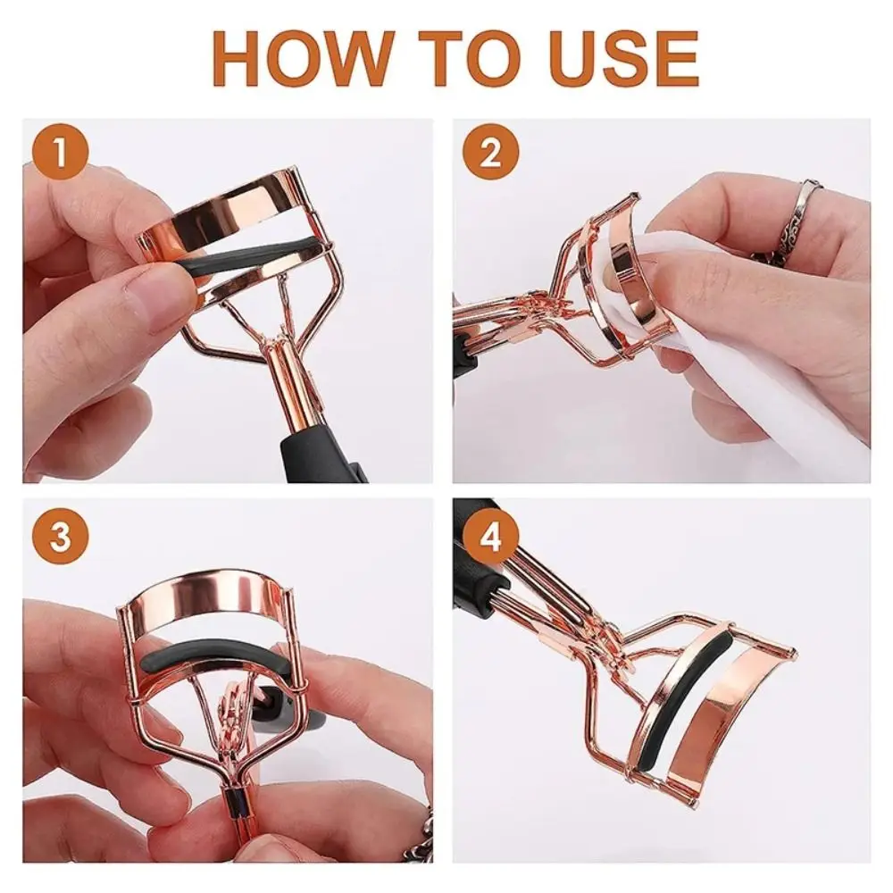 Eyelash Curling Eyelashes Curler Replacement Pads Beauty Tools High Elastic Eyelash Curler Refill Rubber 3 Colors Refill Rubber